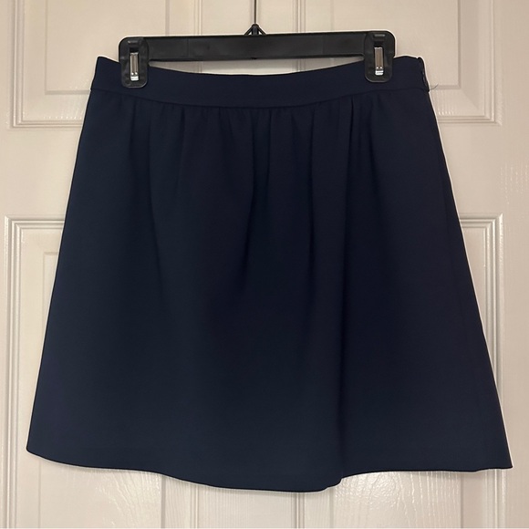 J.Crew Navy Mini Skirt - Picture 1 of 6